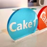 Cake topper  - Globo - Personalizado