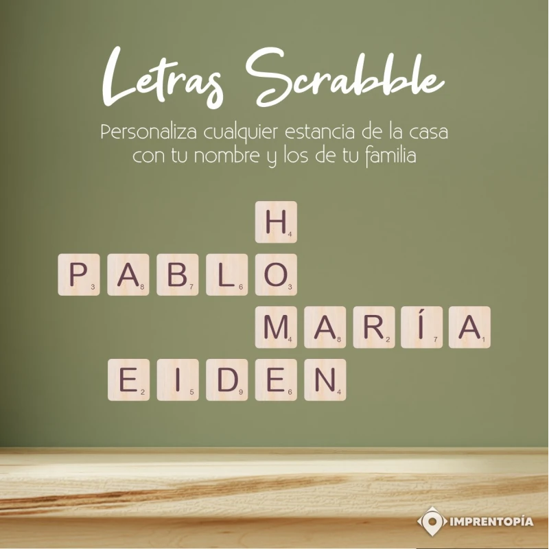 Ficha personalizada Scrabblel